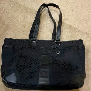 Coach Work Tote or Baby Diaper Bag